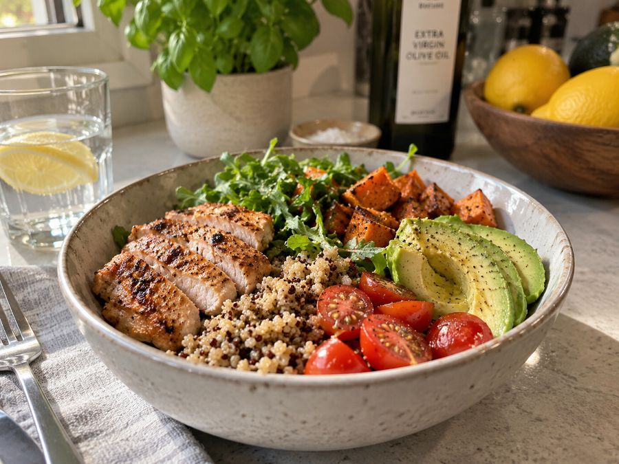 A healthy everyday kitchen routine